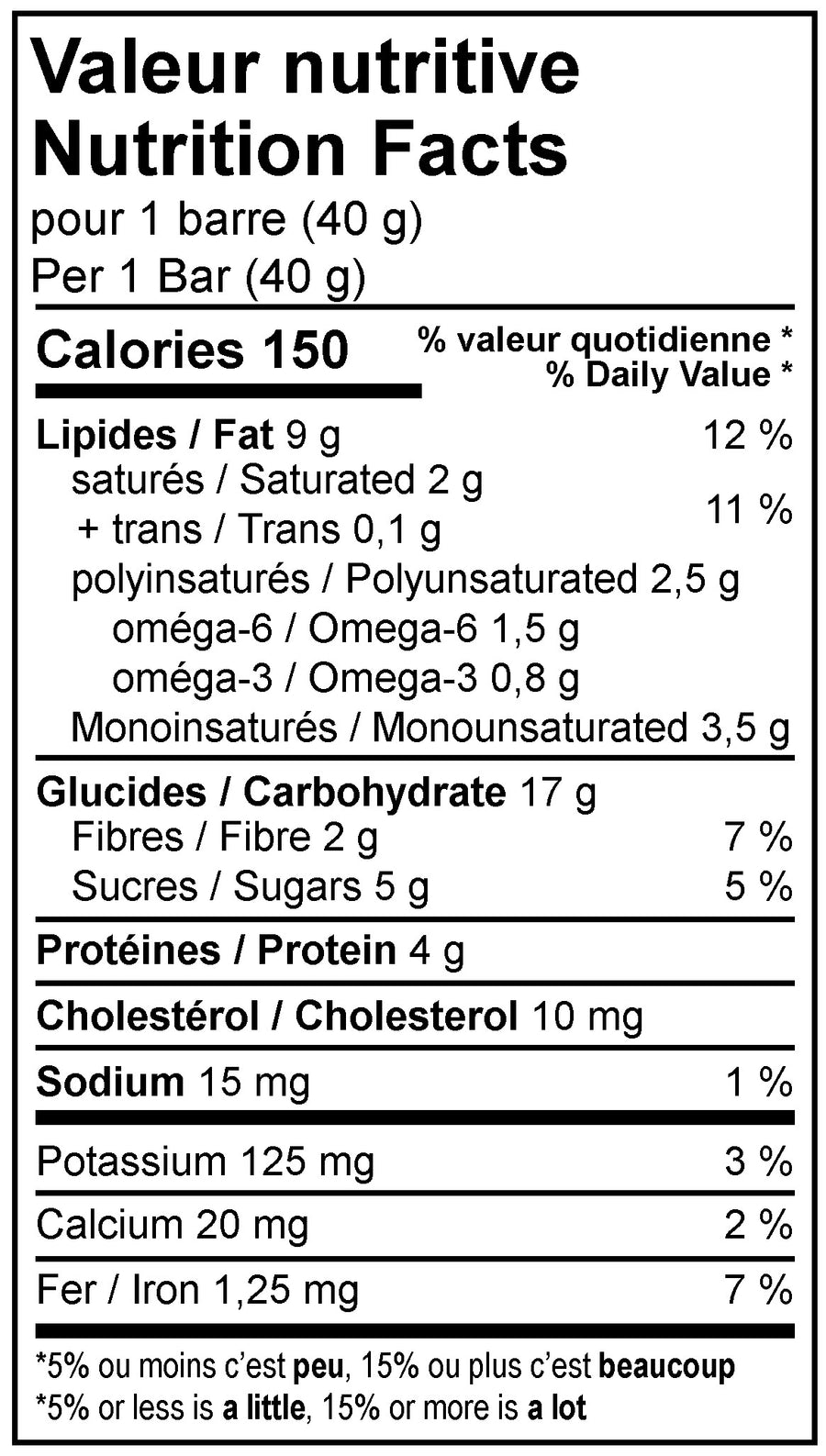 Barre Chocolat & Noisettes | 16 sacs de 6 barres
